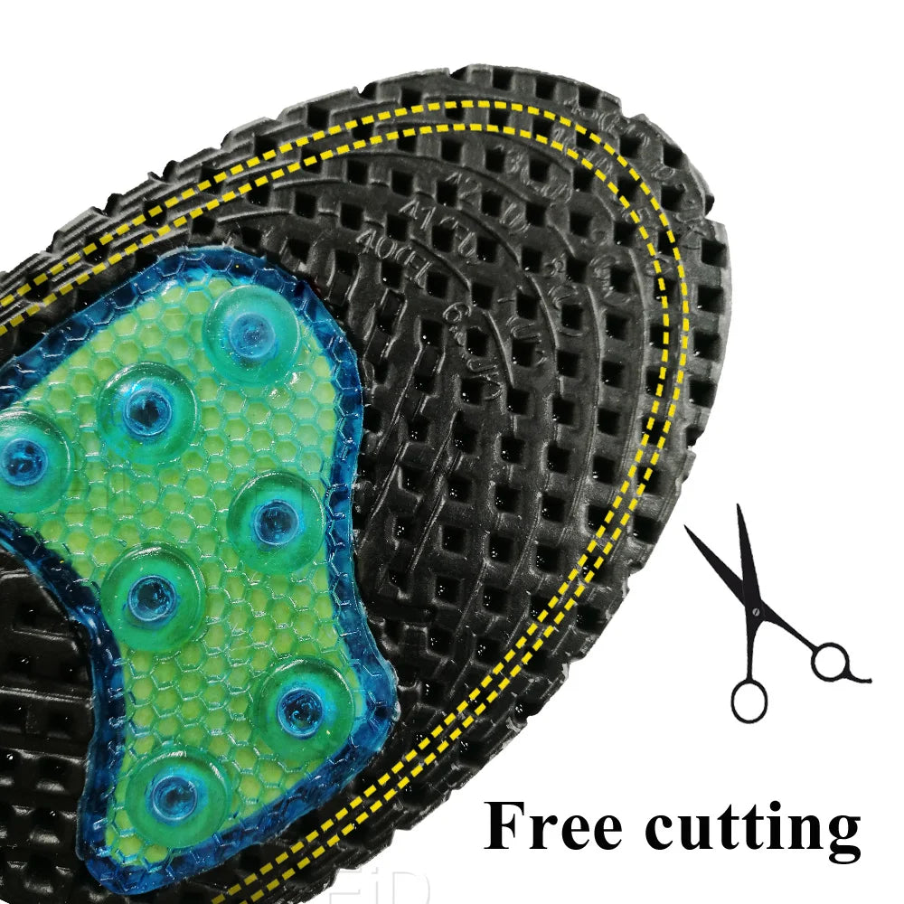 EVA Spring silicone orthopedic arch support Insoles inserts flat feet orthotic shoes sole insoles Plantar Fasciitis,foot care