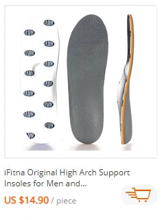 Plantar Fasciitis Orthopedic Sport Insole Men Women Sneaker Flat Feet High Arch Support Orthotic Insoles Plantillas Insert Sole