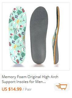 Plantar Fasciitis Orthopedic Sport Insole Men Women Sneaker Flat Feet High Arch Support Orthotic Insoles Plantillas Insert Sole