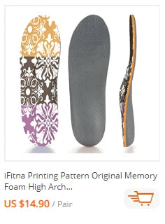 Plantar Fasciitis Orthopedic Sport Insole Men Women Sneaker Flat Feet High Arch Support Orthotic Insoles Plantillas Insert Sole