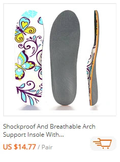 Plantar Fasciitis Orthopedic Sport Insole Men Women Sneaker Flat Feet High Arch Support Orthotic Insoles Plantillas Insert Sole