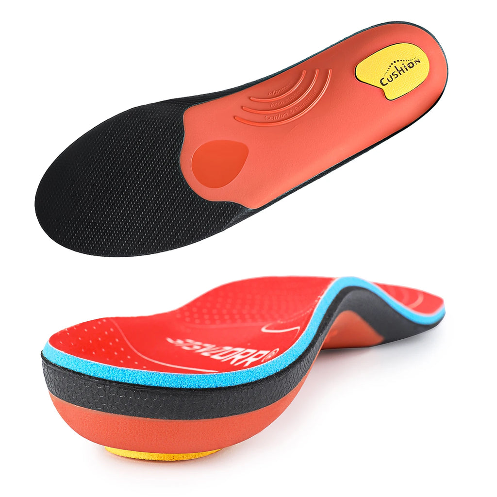 Plantar Fasciitis Orthopedic Sport Insole Men Women Sneaker Flat Feet High Arch Support Orthotic Insoles Plantillas Insert Sole