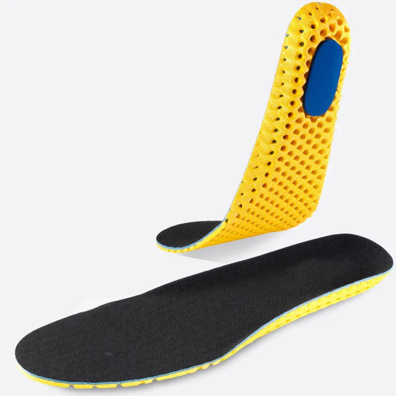Memory Foam Insoles For Shoes Sole Mesh Deodorant Breathable Cushion Running Insoles For Feet Man Women Orthopedic Insoles