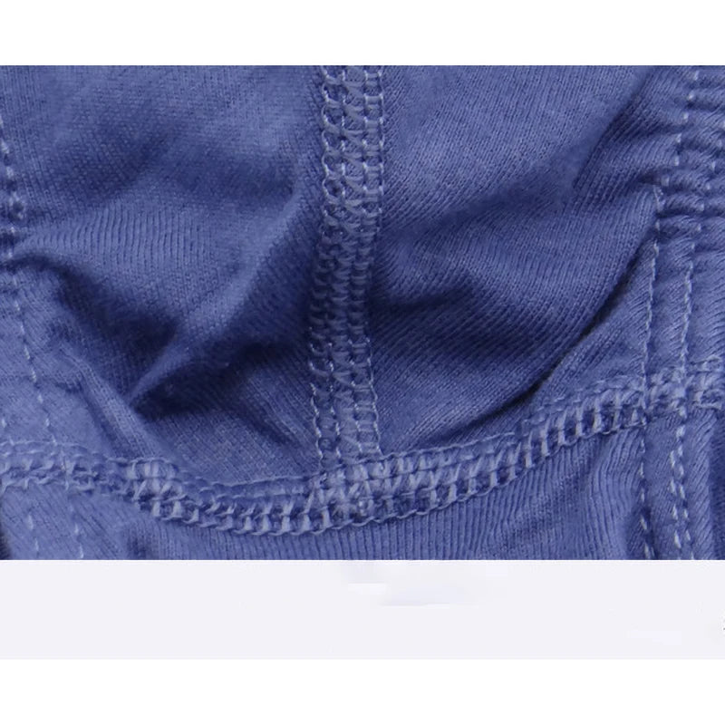 New 5Pcs/Lot Free Shipping Cheapest 100% Cotton Mens Briefs Plus Size Men Underwear Panties 4XL/5XL/6XL Men's Breathable Panties