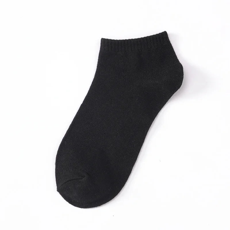 High Quality 10 Pairs/lot Socks Men Large size 42,43,44,45,46,47,48 Casual Breathable Fashion Black White Male Cotton Socks shor
