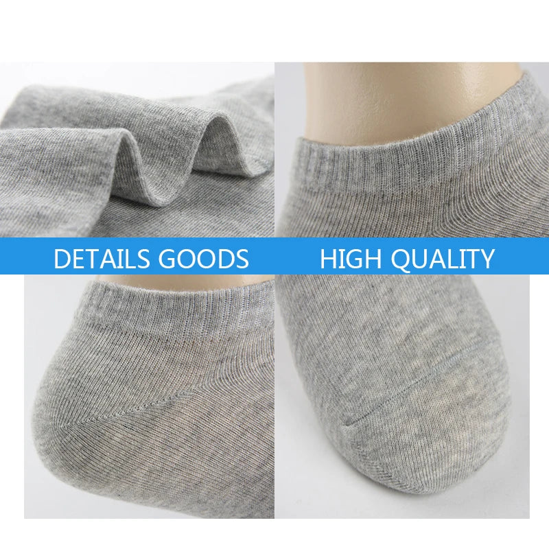 High Quality 10 Pairs/lot Socks Men Large size 42,43,44,45,46,47,48 Casual Breathable Fashion Black White Male Cotton Socks shor
