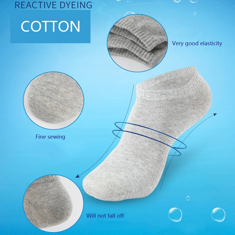 High Quality 10 Pairs/lot Socks Men Large size 42,43,44,45,46,47,48 Casual Breathable Fashion Black White Male Cotton Socks shor