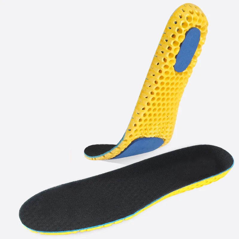 Memory Foam Insoles For Shoes Sole Mesh Deodorant Breathable Cushion Running Insoles For Feet Man Women Orthopedic Insoles