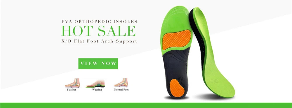 Flat Feet Template Arch Support Orthopedic Insoles,Plantar Fasciitis Heel Pain Orthotics Insoles Sneakers Shoe Inserts Men Women