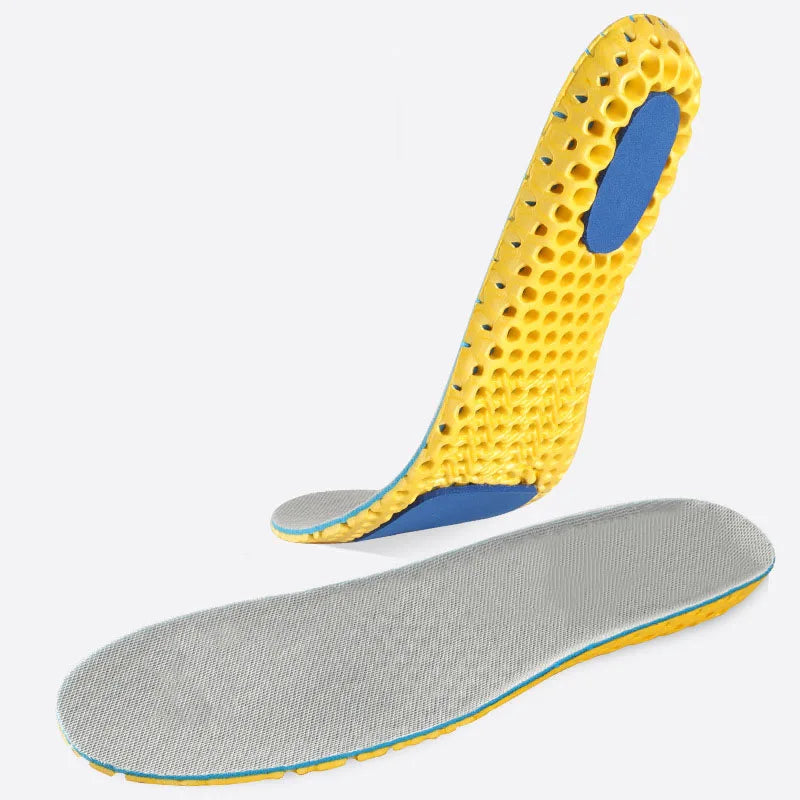 Memory Foam Insoles For Shoes Sole Mesh Deodorant Breathable Cushion Running Insoles For Feet Man Women Orthopedic Insoles