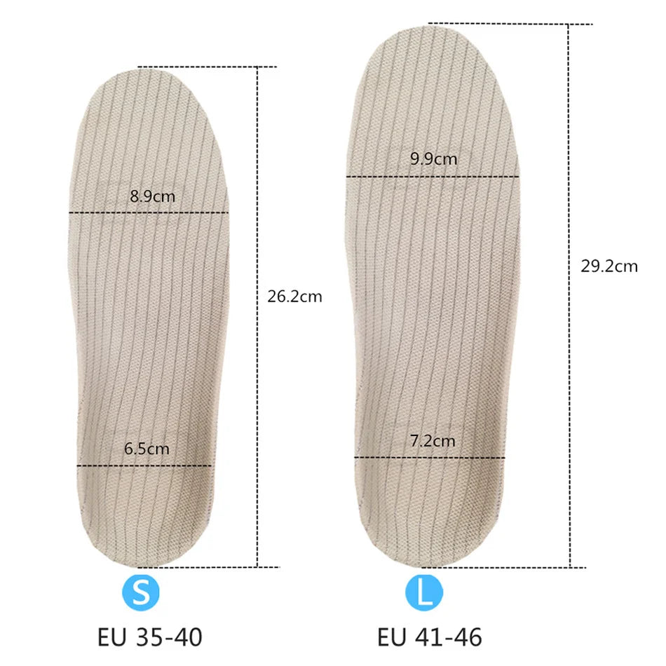 Flat Feet Template Arch Support Orthopedic Insoles,Plantar Fasciitis Heel Pain Orthotics Insoles Sneakers Shoe Inserts Men Women