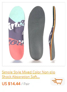 Plantar Fasciitis Orthopedic Sport Insole Men Women Sneaker Flat Feet High Arch Support Orthotic Insoles Plantillas Insert Sole