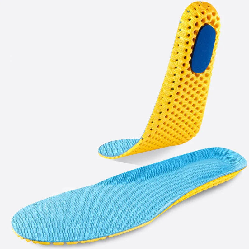 Memory Foam Insoles For Shoes Sole Mesh Deodorant Breathable Cushion Running Insoles For Feet Man Women Orthopedic Insoles