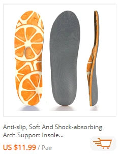 Plantar Fasciitis Orthopedic Sport Insole Men Women Sneaker Flat Feet High Arch Support Orthotic Insoles Plantillas Insert Sole