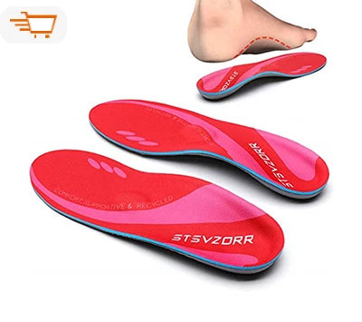 Plantar Fasciitis Orthopedic Sport Insole Men Women Sneaker Flat Feet High Arch Support Orthotic Insoles Plantillas Insert Sole