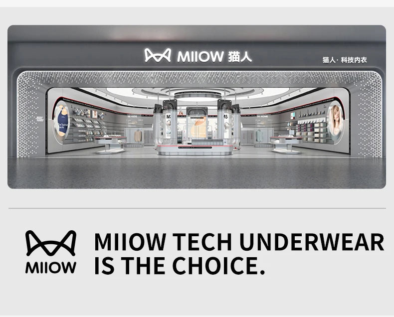 MiiOW 3Pcs Ice Silk Men Panties Mesh Breathable Mens Underpants 10A Antibacterial Crotch Men's Underwear Boxers Man Boxer Briefs