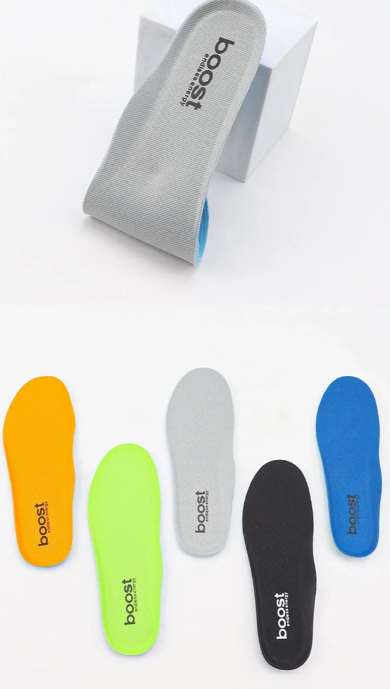 New Orthopedic Sports Insoles for Shoes Flat Foot Pad for Women Men Plantar Fasciitis Shoe Pads Running Accessories Arch Support