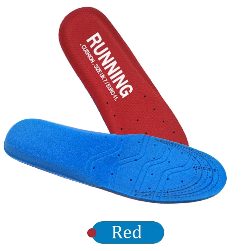 Shock Absorbing Insoles For Shoes Sole Mesh Deodorant Breathable Cushion Running Insoles For Feet Man Women Orthopedic Insoles