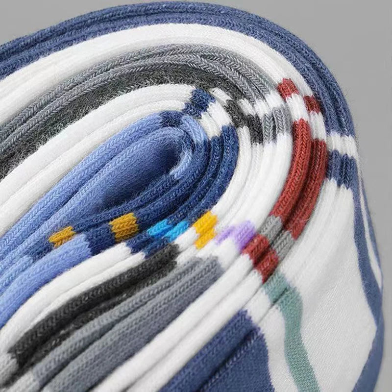 6Pairs Men Socks Breathable Cotton Sports Stockings Men Socks Comfortable Sweat Absorption Deodorant Business Sox High Quality