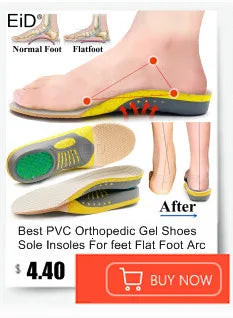 EVA Spring silicone orthopedic arch support Insoles inserts flat feet orthotic shoes sole insoles Plantar Fasciitis,foot care