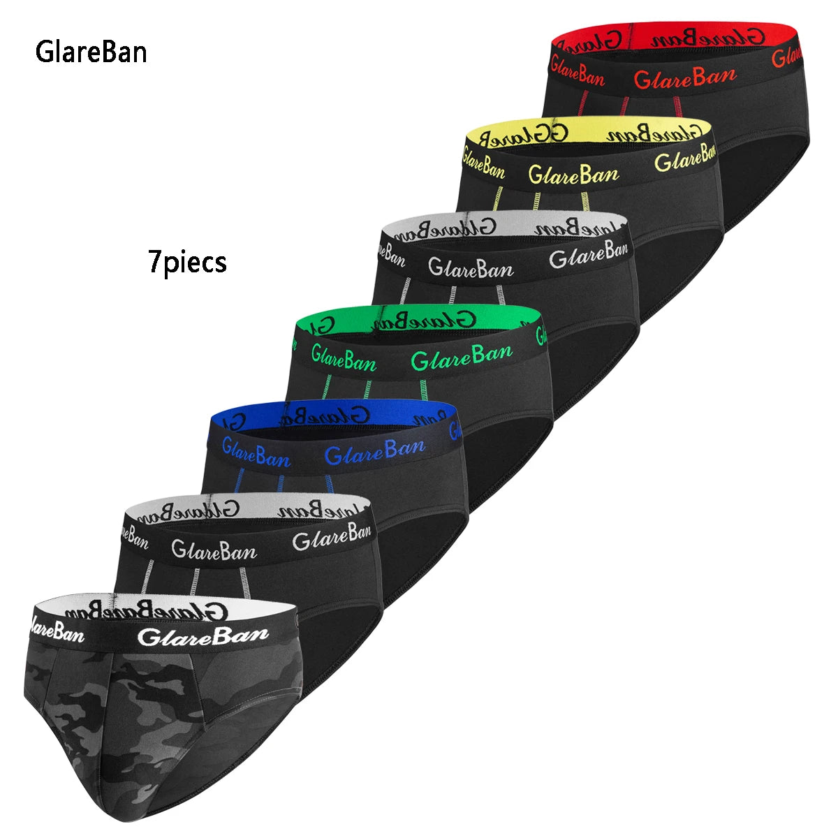 7pcs Pack Briefs Brand Boxer Fashion Style Men Panties Underwear Male And Underpants For Homme Luxury Set Shorts Box Slips