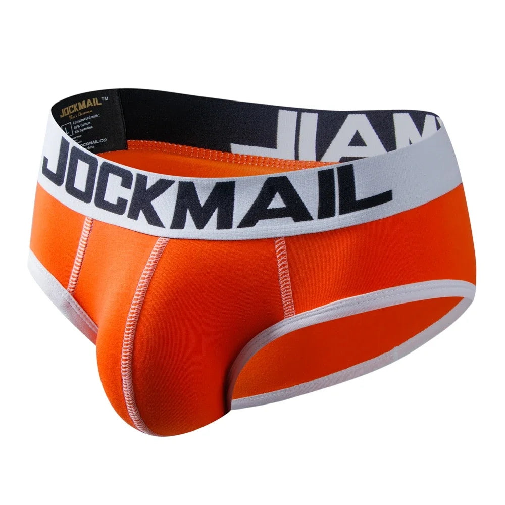 Brand Sexy Briefs Men Bikini Male Underwear Slip Hombre Calzoncillos Hombre Cotton Men Briefs Cuecas Underwear Daily Wear JM339