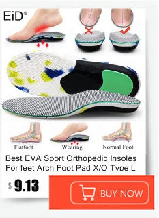 Flat Feet Template Arch Support Orthopedic Insoles,Plantar Fasciitis Heel Pain Orthotics Insoles Sneakers Shoe Inserts Men Women