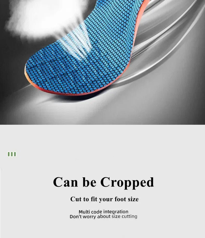 Arch Support Feet Orthopedic Shoes Insole Plantar Fasciitis Insoles for Men Women Shock Absorbing Non Slip Shoe Pads 2/4/6Pcs