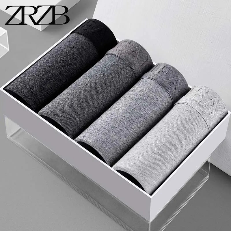 2/3/4/7 PCS Boxer Men's Panties Underpants Pure Cotton Male Comfortable Breathable Man Boxershorts Sexy  Underwear For Men L-5XL