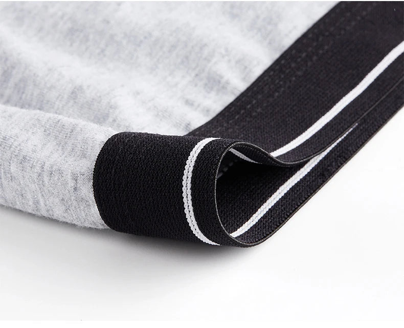 4pcs Men's Panties Sexy Shorts Cotton Underwear Male Breathable Boxers Solid Boxershorts Brand Underpants