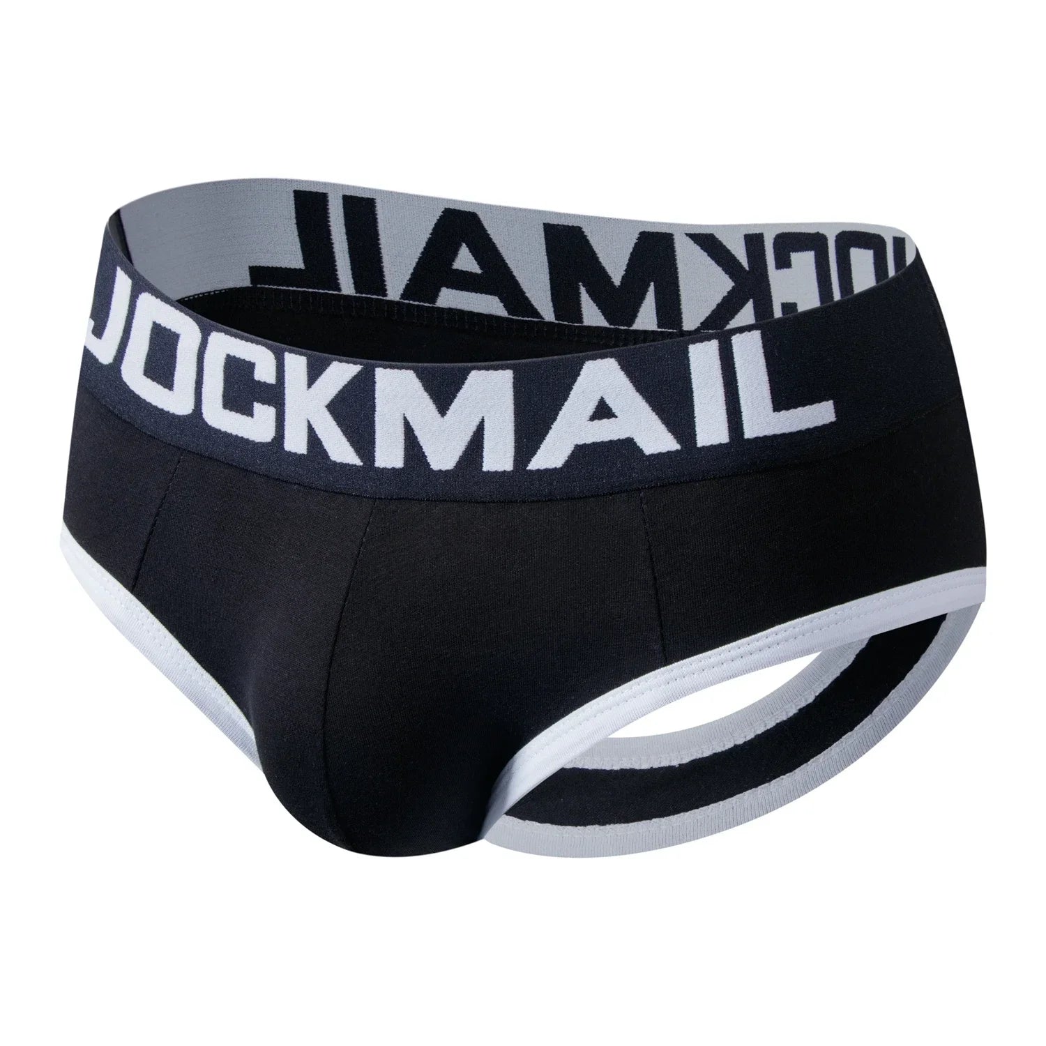 Men's Bottomless Underwear Sexy Gay Backless Briefs Jockstrap Sissy Open Back Boxer Briefs Underpants Cotton Men Panties Bikini