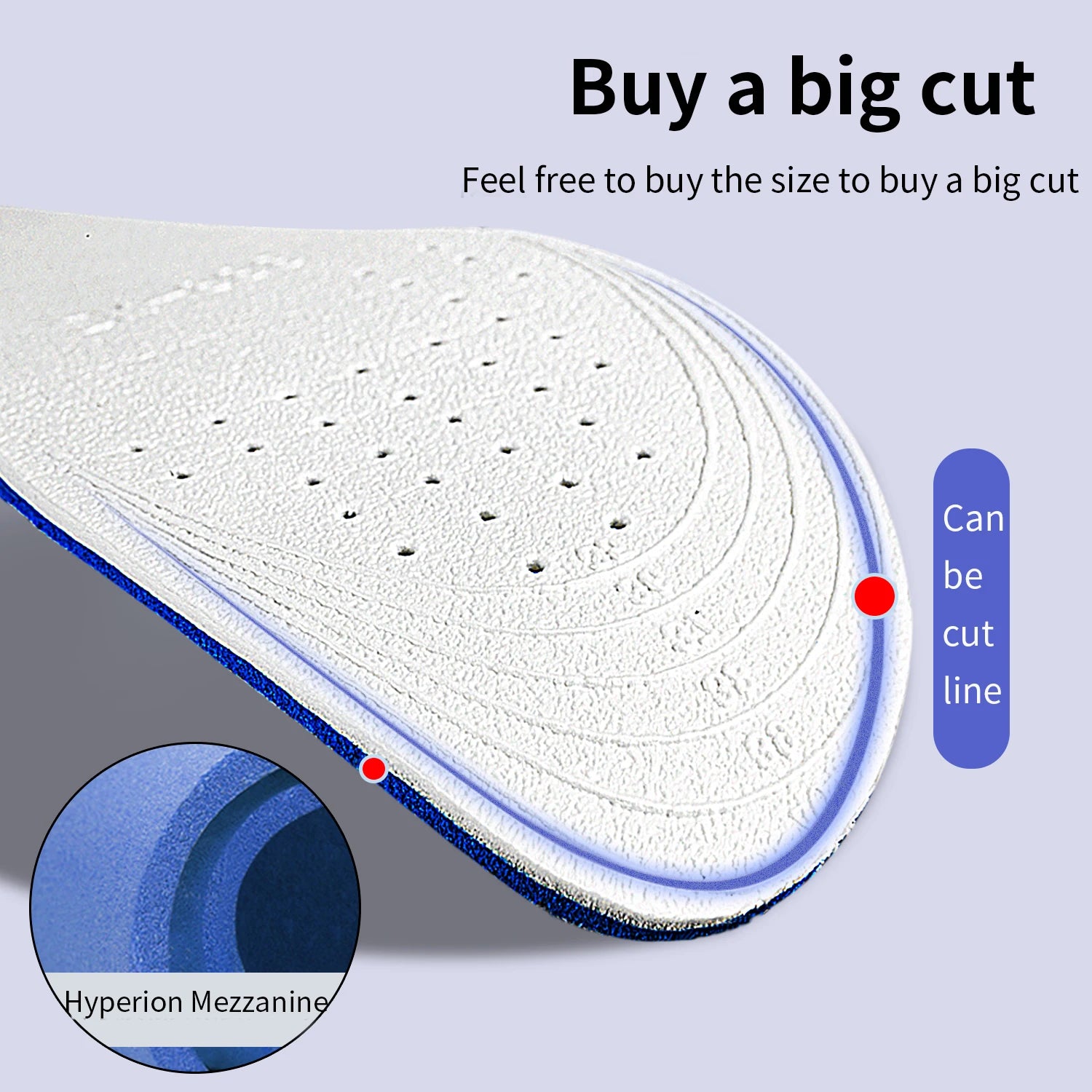 1Pair Invisible Height Increase Insoles for Shoes Breathable Comfortable for Feet Women Men Shoes Heel Lift Orthopedic Care Pads