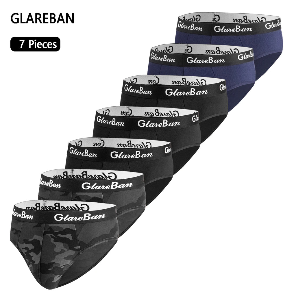 7pcs Pack Briefs Brand Boxer Fashion Style Men Panties Underwear Male And Underpants For Homme Luxury Set Shorts Box Slips