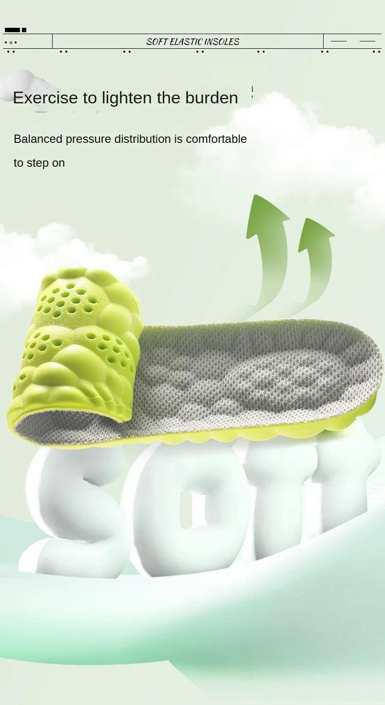 Orthopedic Memory Foam Sport Support Insert Feet Care Insoles for Shoes Men Women Orthotic Breathable Running Cushion Men Women