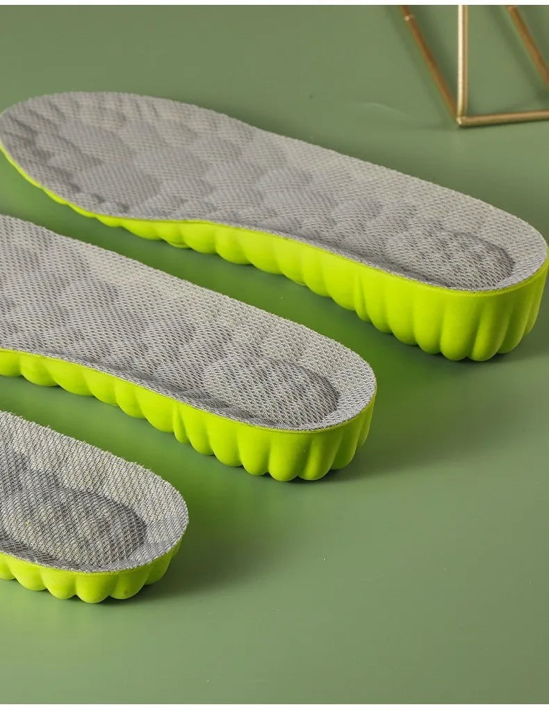 Orthopedic Memory Foam Sport Support Insert Feet Care Insoles for Shoes Men Women Orthotic Breathable Running Cushion Men Women