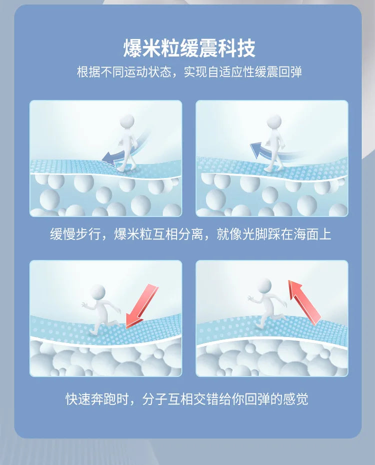 Large Size Sports Insoles EU47-48-49-50 for Adults Men Women PU High Elastic Shoe Pads Cushion Sweat Absorption