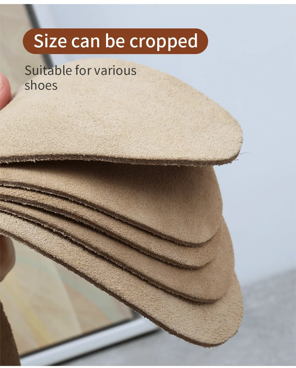 Deodorant Trimmed Cowhide Insoles for Children Shoe Insole Trimmable Men's Sneakers Ankle Boots for Women Sneaker Women's Boot