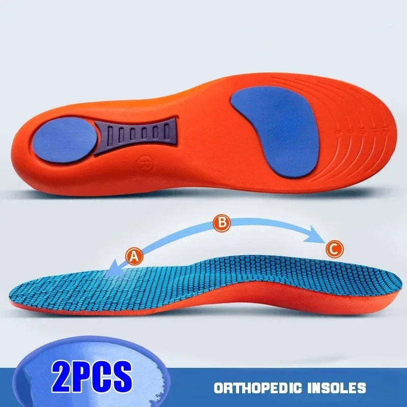 Arch Support Feet Orthopedic Shoes Insole Plantar Fasciitis Insoles for Men Women Shock Absorbing Non Slip Shoe Pads 2/4/6Pcs