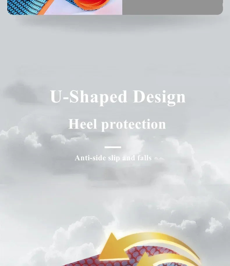 Arch Support Feet Orthopedic Shoes Insole Plantar Fasciitis Insoles for Men Women Shock Absorbing Non Slip Shoe Pads 2/4/6Pcs