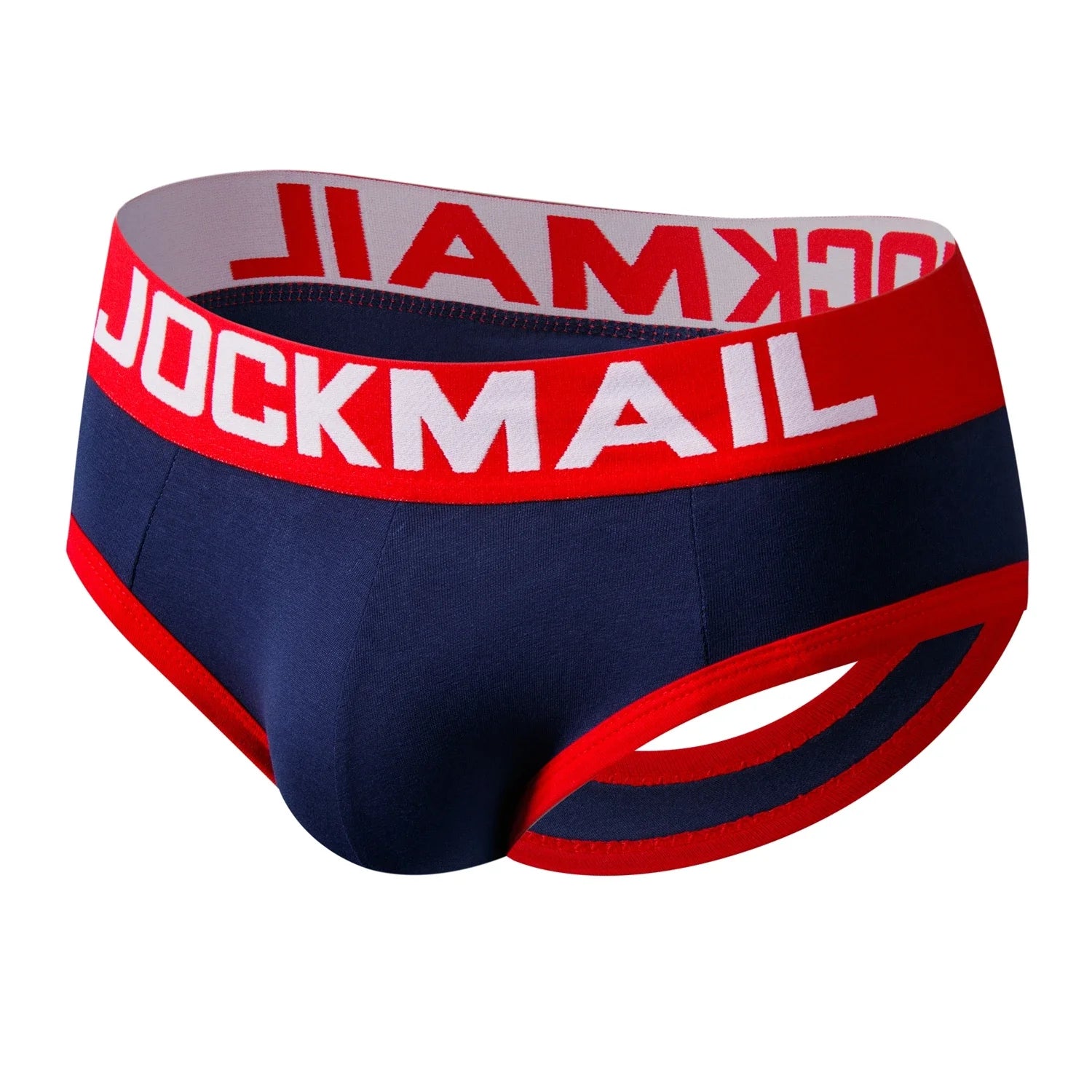 Men's Bottomless Underwear Sexy Gay Backless Briefs Jockstrap Sissy Open Back Boxer Briefs Underpants Cotton Men Panties Bikini