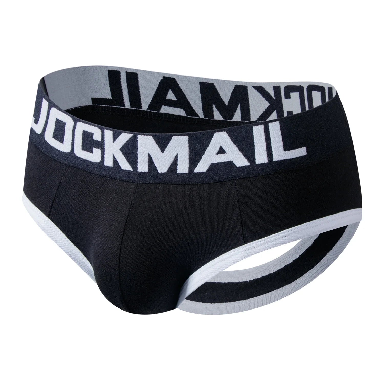 Men's Bottomless Underwear Sexy Gay Backless Briefs Jockstrap Sissy Open Back Boxer Briefs Underpants Cotton Men Panties Bikini