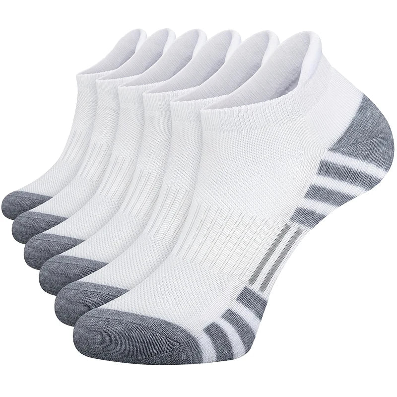6/12 Pairs Men's Outdoor Gym Socks High Quality Comfortable Soft Ground-Gripping Football Large Size New Style