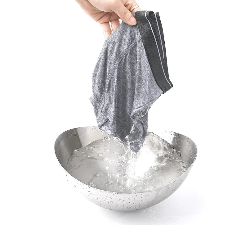 4pcs Men's Panties Sexy Shorts Cotton Underwear Male Breathable Boxers Solid Boxershorts Brand Underpants