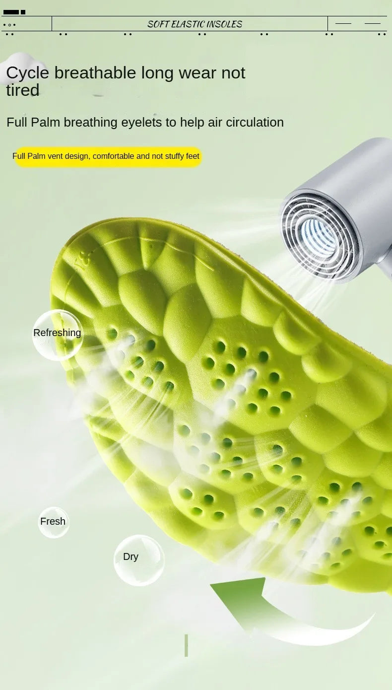 Orthopedic Memory Foam Sport Support Insert Feet Care Insoles for Shoes Men Women Orthotic Breathable Running Cushion Men Women