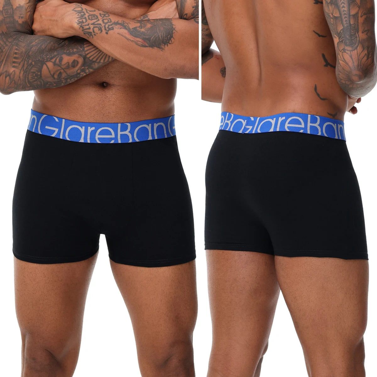 10pcs pack Black Cotton Boxer Shorts Men Underwear Soft Male Underpants for Men Homme comfortable Boxershorts Slips Panties