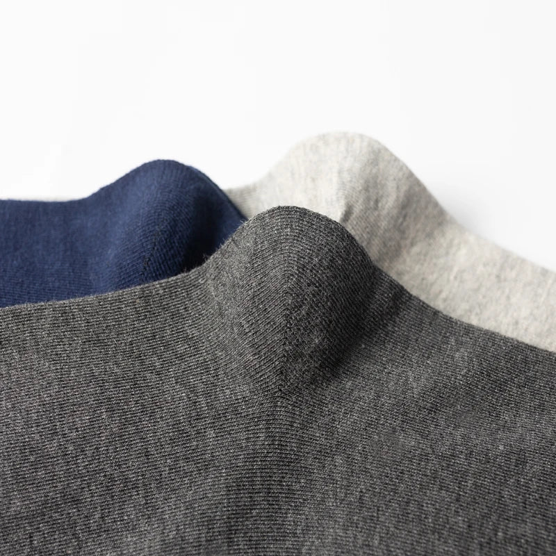 10Pairs/Lot Men Combed Cotton Socks Black Casual Business Breathable High Quality Man Sock New For Male Plus Size EU38-48