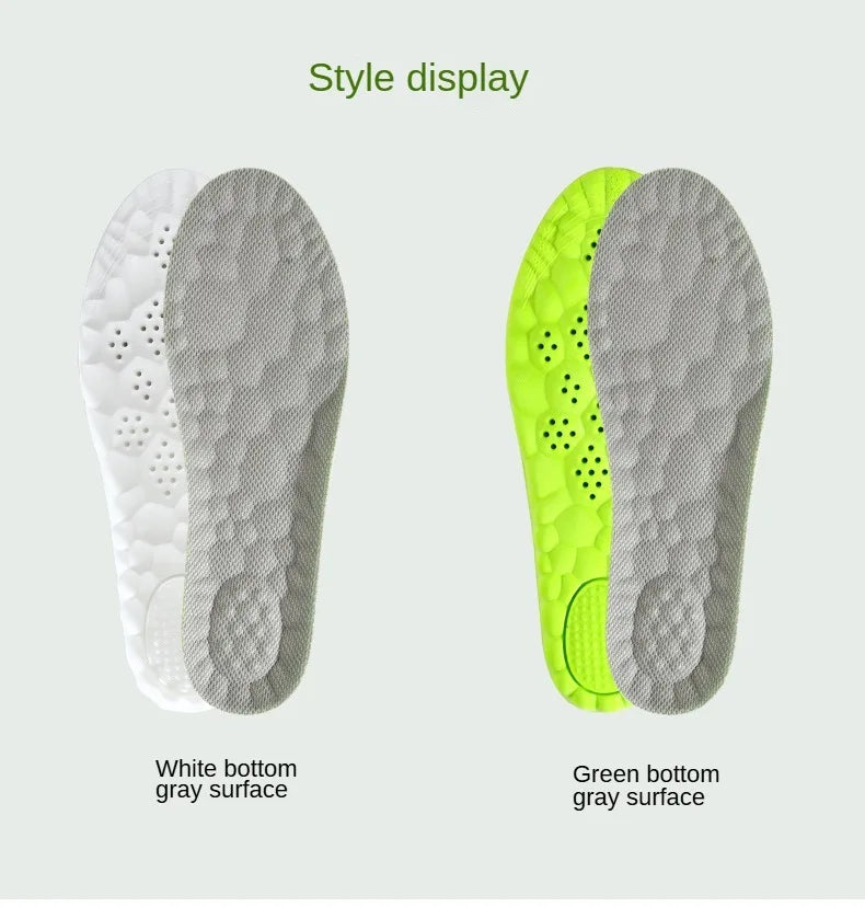 Orthopedic Memory Foam Sport Support Insert Feet Care Insoles for Shoes Men Women Orthotic Breathable Running Cushion Men Women
