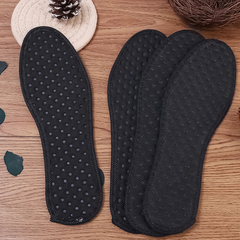 6Pcs Bamboo Charcoal Deodorant Insoles Mesh Breathable Absorb-Sweat Shoe Pads Men Running Sports Shoes Insert Deodorant Insole