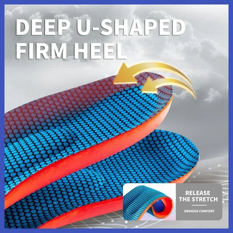 Arch Support Feet Orthopedic Shoes Insole Plantar Fasciitis Insoles for Men Women Shock Absorbing Non Slip Shoe Pads 2/4/6Pcs