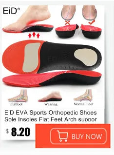 Flat Feet Template Arch Support Orthopedic Insoles,Plantar Fasciitis Heel Pain Orthotics Insoles Sneakers Shoe Inserts Men Women